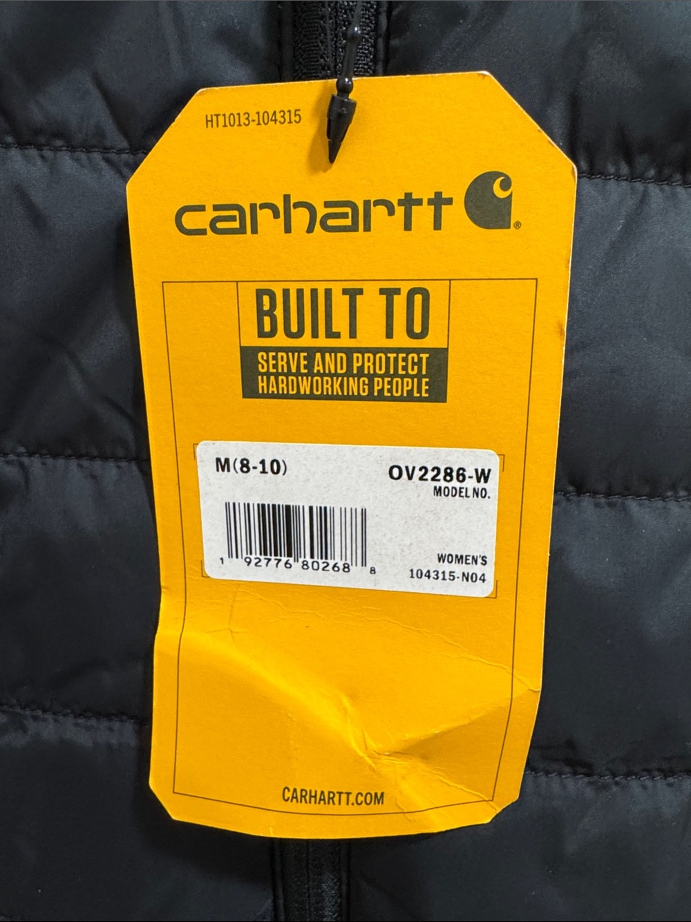 Carhartt Vest- Rain Defender- M - Picture 4 of 4